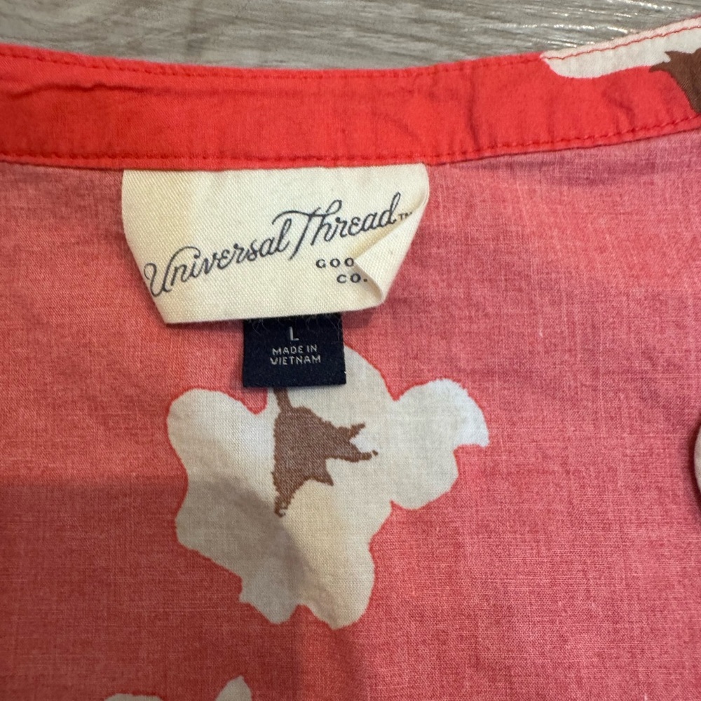 Universal Thread Red Floral Mini Dress - Picture 2 of 3